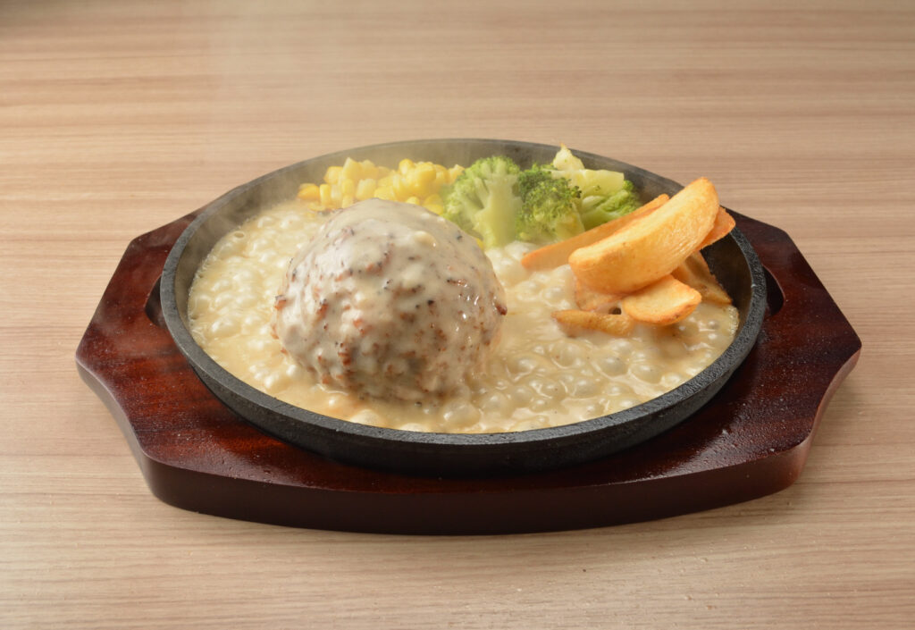 チーズハンバーグ定食