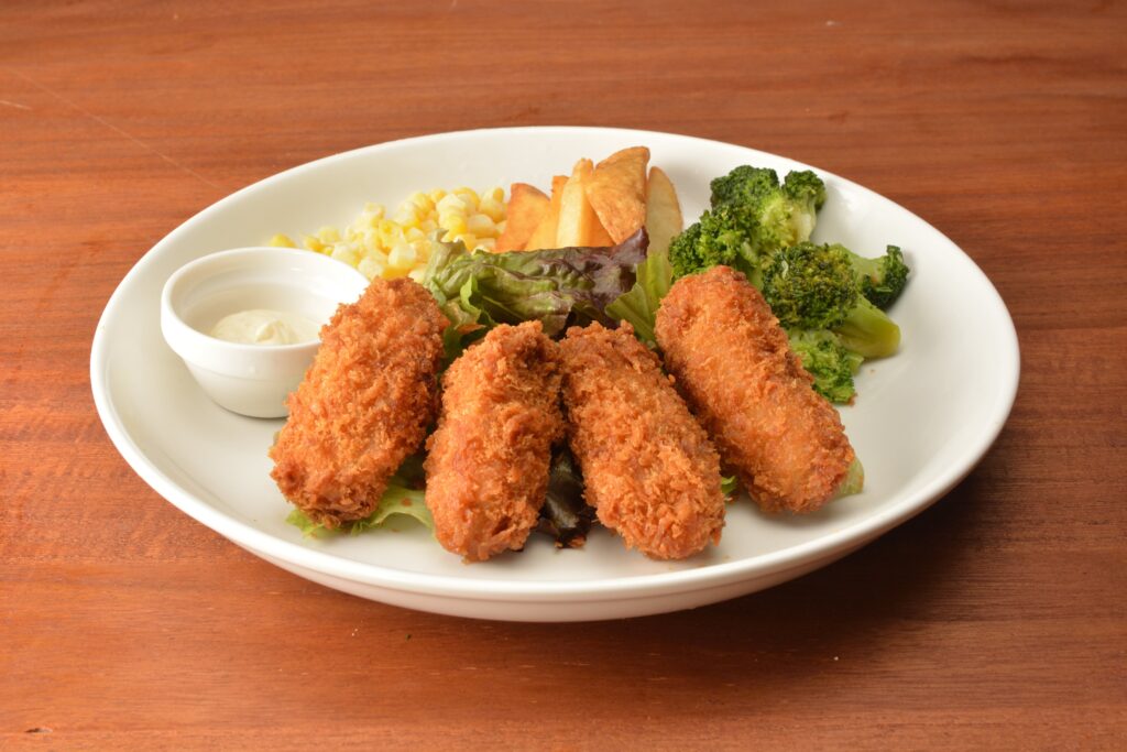 かきフライ定食